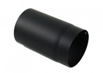 Rauchrohr / Ofenrohrabdeckung schwarz, Blindkappe, Ø 150 mm