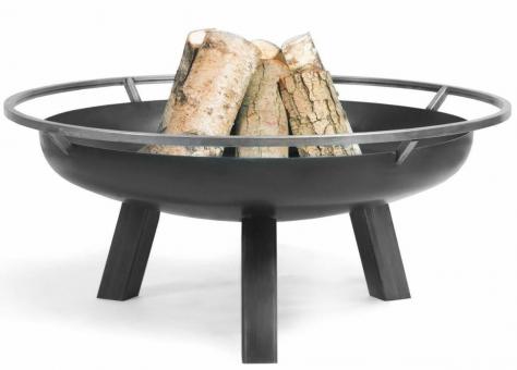 Feuerschale CookKing Porto aus Stahl | rund | 80cm | ohne Deckel 80cm | ohne Deckel
