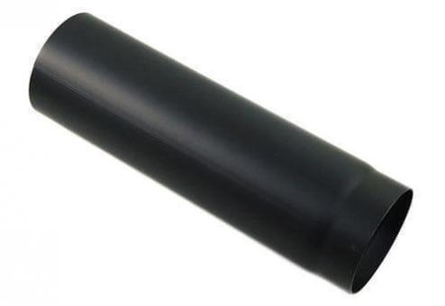 Ofenrohr Ø 130 mm | schwarz | gerade 500mm