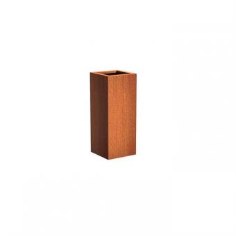Pflanzkübel ADEZZ CARREZ quadratisch | aus Cortenstahl 40x40x100cm 40x40x100cm