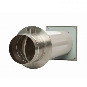 Verbrennungsluftsystem CB-tec VLSEK100ES mit Einzelklappe | Ø 100 mm 100 mm