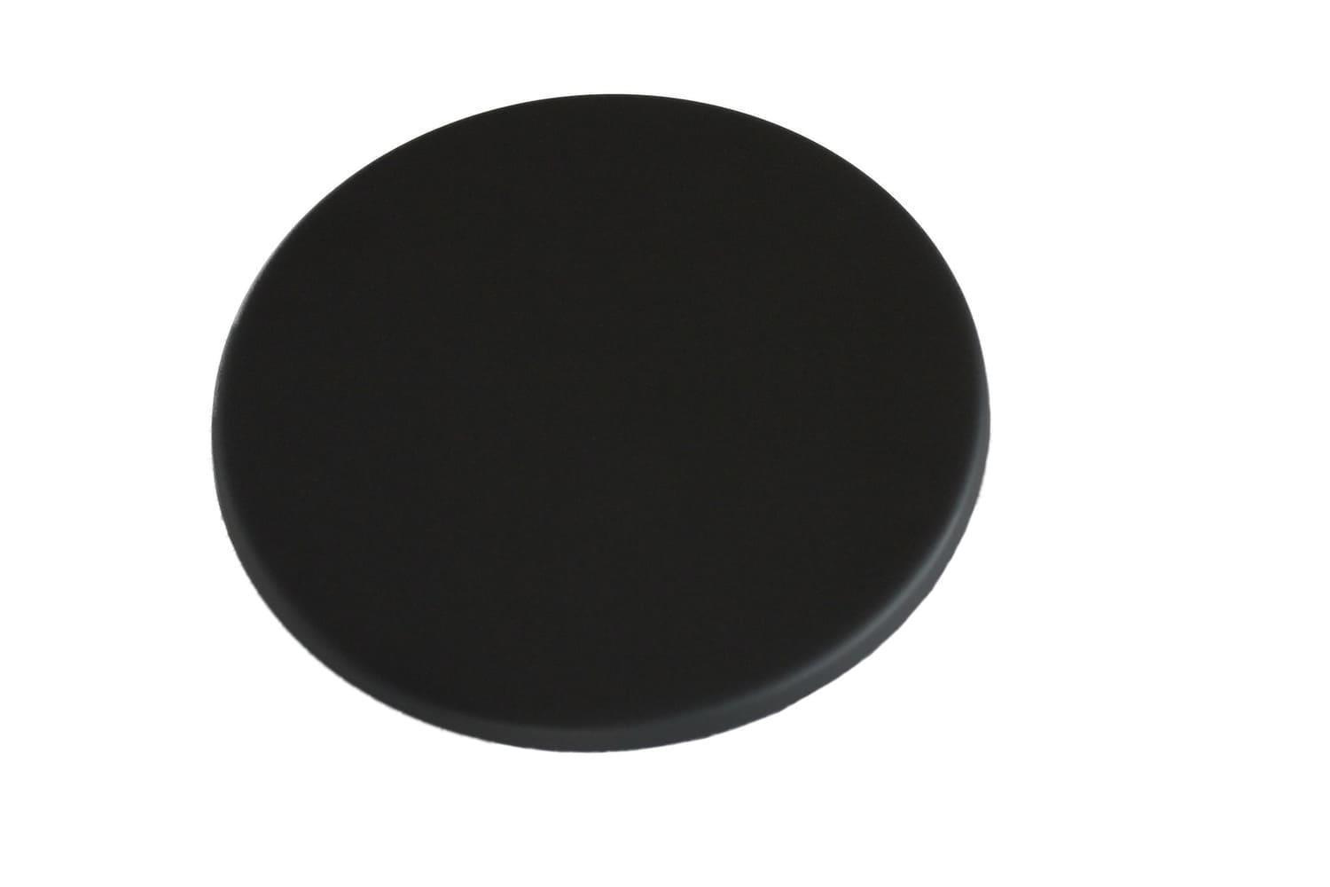 Rauchrohr / Ofenrohrabdeckung schwarz, Blindkappe, Ø 150 mm